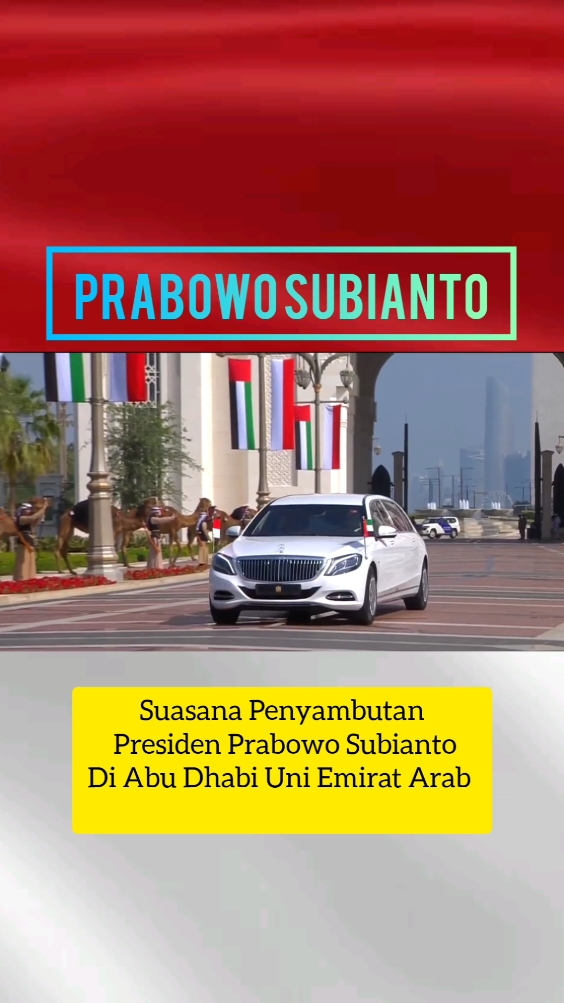 Suasana Penyambutan mewah Presiden Prabowo Subianto #Prabowo #prabowosubianto #Presiden #indonesia #Fyp 