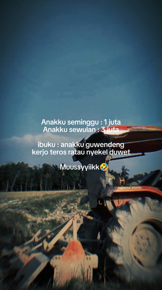 ibuk ki cangkeman, eh ya ampun, amet buk sepurane 🗿🙏... petani lo gajih e cilik buk, ra tau nyekel duwet 😭🤣 #albyrasya #storytime #xcyzba #petanimuda #petaniindonesia🇮🇩🇮🇩🇮🇩🌿 #kubota 