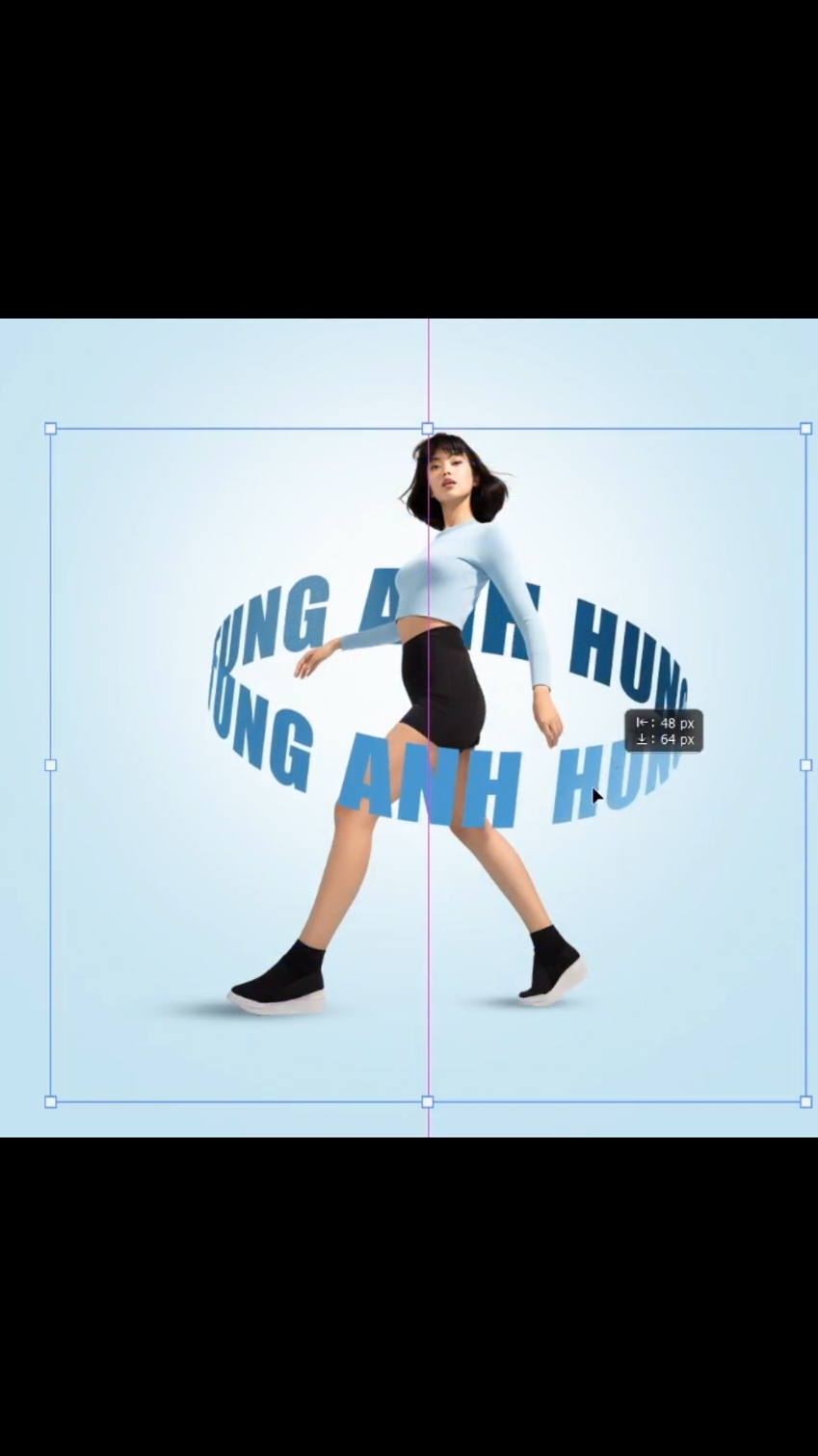 Hướng dẫn thiết kế chữ 3D  #graphicdesign #tunganhhung #tutorial #photoshoptutorial #photoshop #photoshopskills #typography 