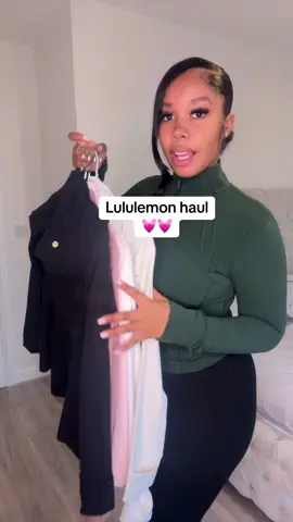 @lululemon haul 💓 #lululemon #definejacket #fyp #foru #gymwear #CapCut 