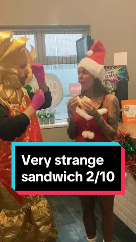 Very strange sandwich that a follower of ours reccommended, i rate it 2/10 #sandwich #sandwiches #sandwichtiktok 