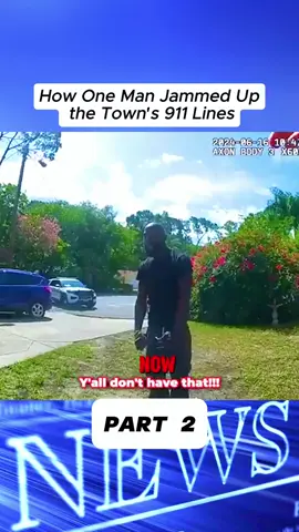 How One Man Jammed Up the Town's 911 Lines #cops #copsoftiktok #copsontiktok #police #policeofficer #policeoftiktok #bodycam #crime #truecrimetik