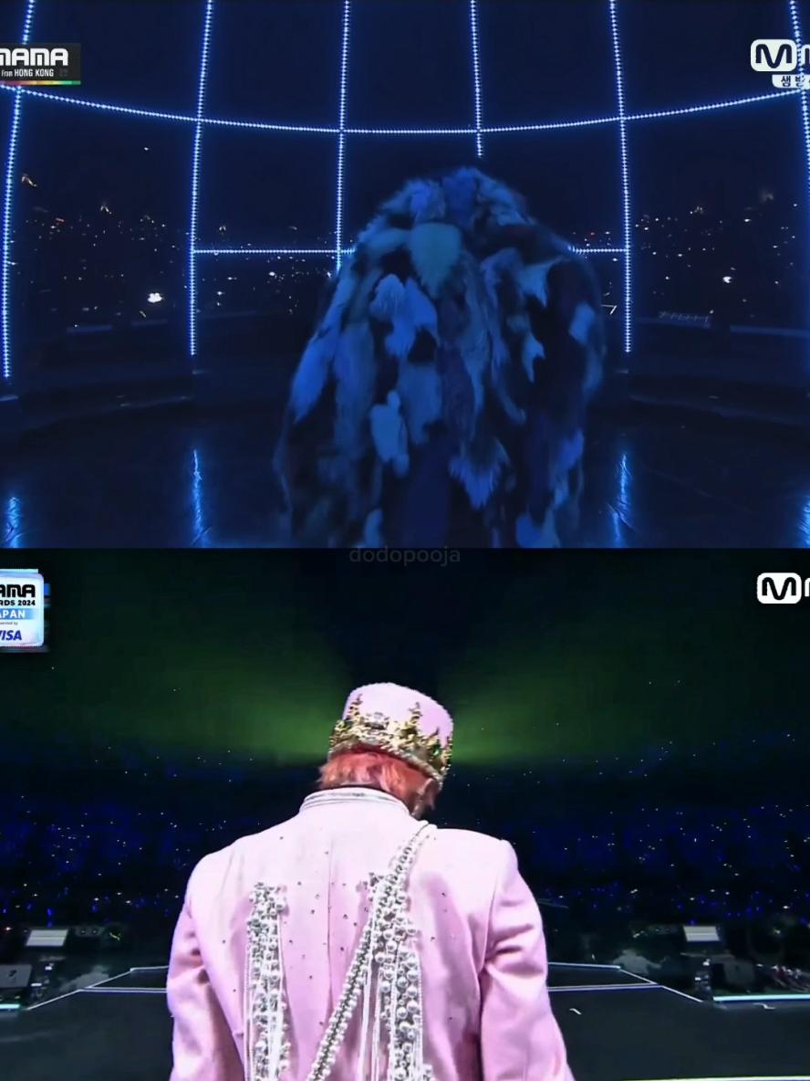 ohh we got back the iconic GD's MAMA entry wowwww 🧎🏻‍♀️ #gdragon #gd #bigbang #kwonjiyong #mama2024 #mama #kpop #iconic 