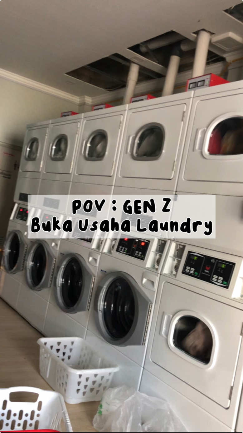 Zuzur buka laundry self service tuh karena ga mau ngurusin cucian customer dan ga perlu gaji pegawai😩😩🫵🏻 #laundrykoinbekasi  #laundryselfservice  #laundrybekasi 