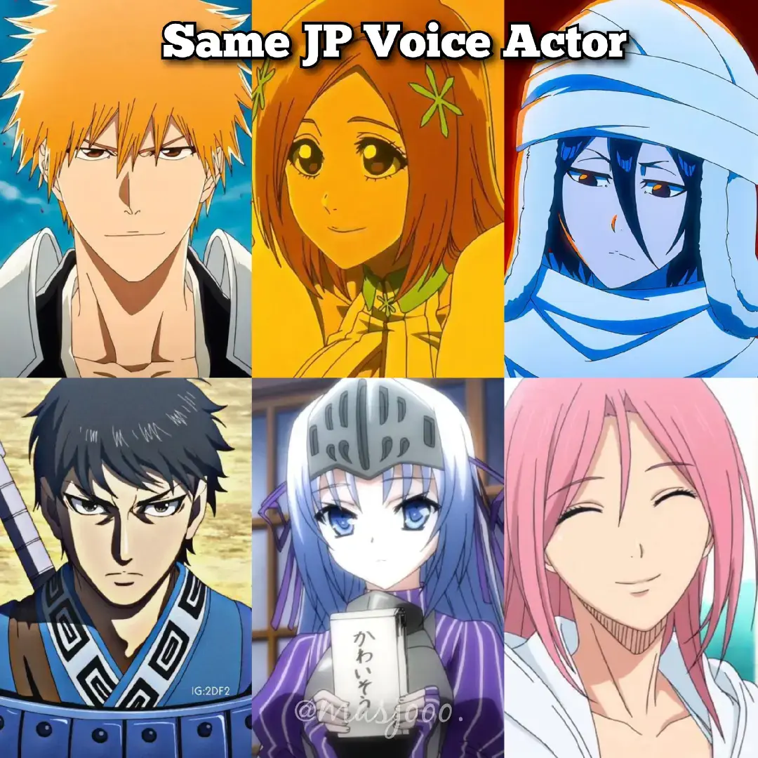 #bleach #bleachtybw #voiceactor #samevoiceactor #seiyuu #kurosakiichigo #aizensosuke #yhwach #anime #fyp #4u 