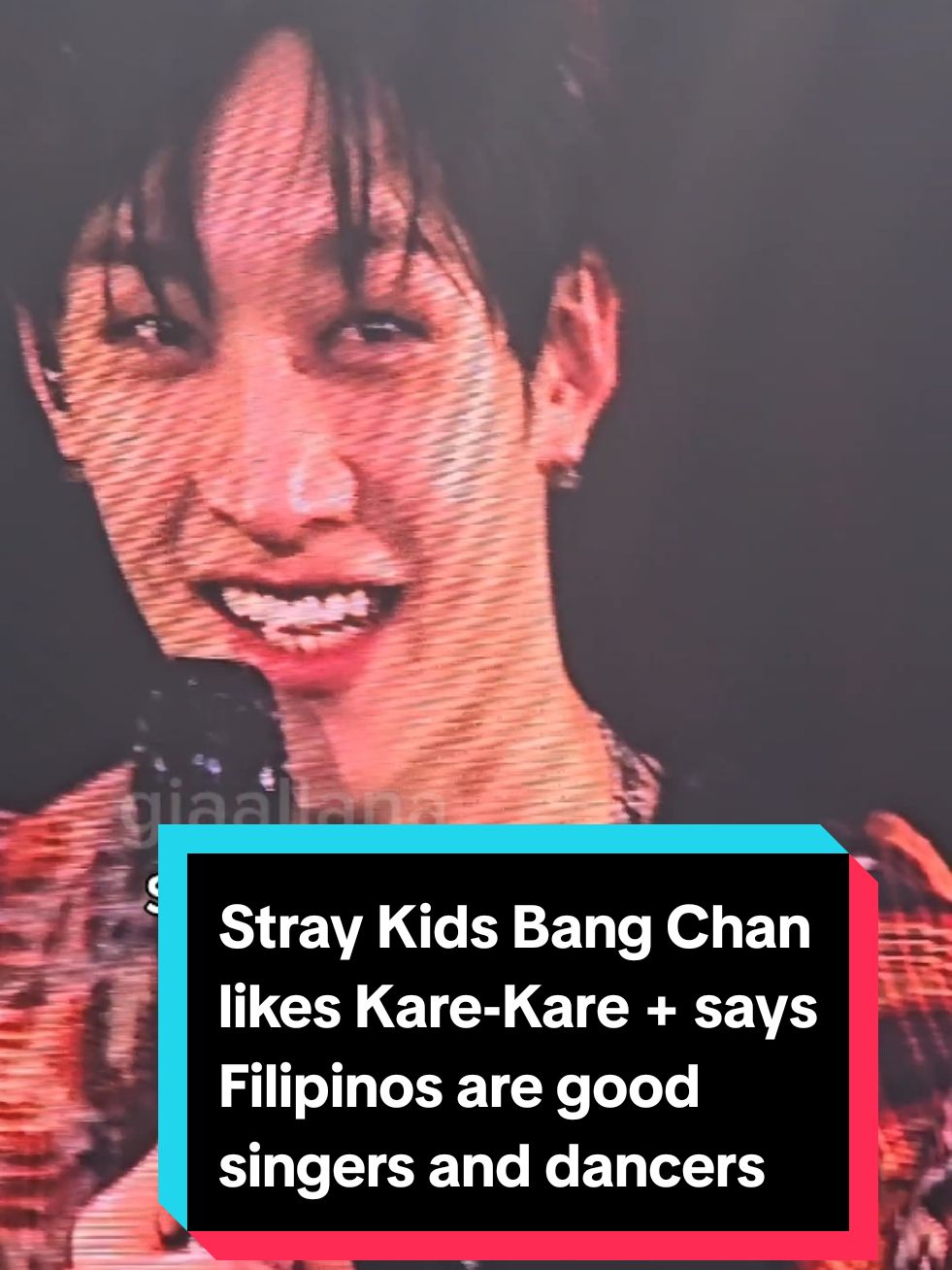 STRAY KIDS BANG CHAN said he likes Kare-Kare + said Filipinos are good singers and dancers. ------- Stray Kids World Tour  @livesmart @livenationph #SKZinBulacan #SmartLiveStrayKids #SmartStrayKids #StrayKidsInManila #StrayKids #스트레이키즈 #dominATE #SKZinPH #dominATE_BULACAN #YouMakeStrayKidsStay #kpop #kpopfyp #tiktoktainment #HallyuTalkPH