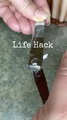 Life hack I didn’t know about. Stick the scotch tape on your nail clippers to avoid nails flying everywhere. #LifeHack #lifehacks #mom #nails #clippers #messfreehero #CleanTok     Life hack.