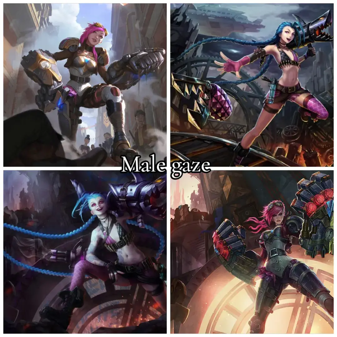 ♡ #vi #jinx ♡ #leagueoflegends #arcaneleagueoflegends #jinxarcane #powderarcane #viarcane #violetarcane #videigame #arcaneseason2 #malegaze #femalegaze #trend #moodboard #fyp #fypage #fypageシ 