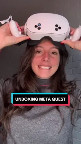 🖤🎮 Game on #angietutorials #techcontent #unboxing #aestheticunboxing #metaquest3s #unboxingmetaquest 