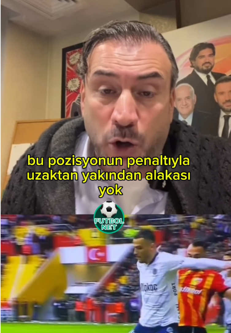 Ertem Şener: “Bu pozisyonun penaltıyla uzaktan yakından alakası yok” #fenerbahçe #kayserispor #tff #merthakanyandaş #galatasaray #mourinho #okanburuk #alikoç 