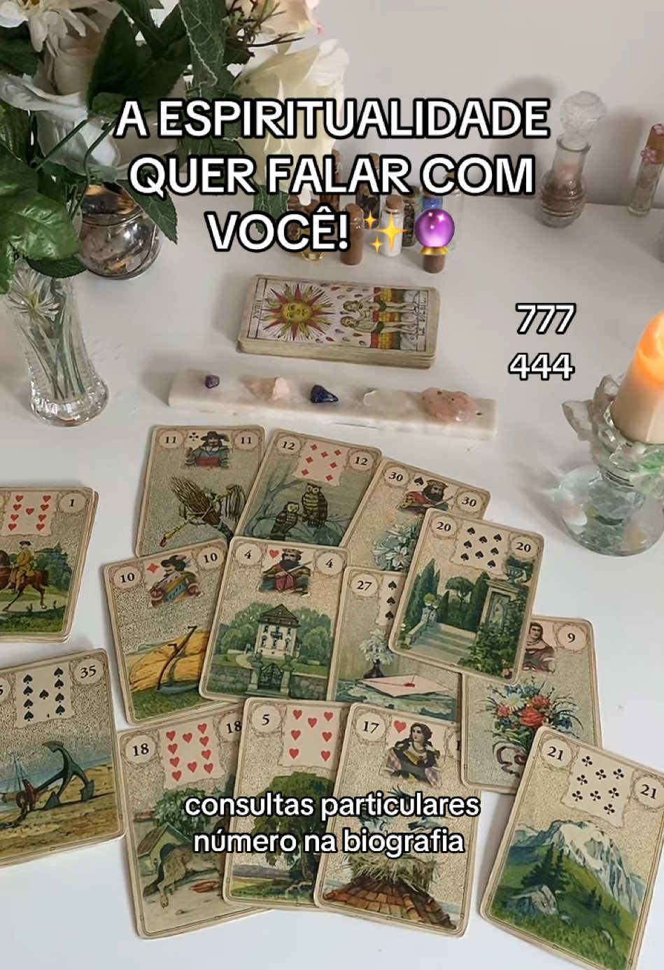 Comente se fez sentido pra voce ✨💕 #tarot #tarotportugal #baralhocigano #espiritualidade #vaiprofycaramba #recadodaespiritualidade #foryoupagee #cartastarot 