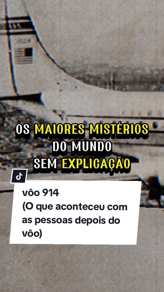 O que aconteceu com as pessoas depois do vôo???🤔 #omisteriodovoo914 #aviao914 #misteriodovoo914 #voo914