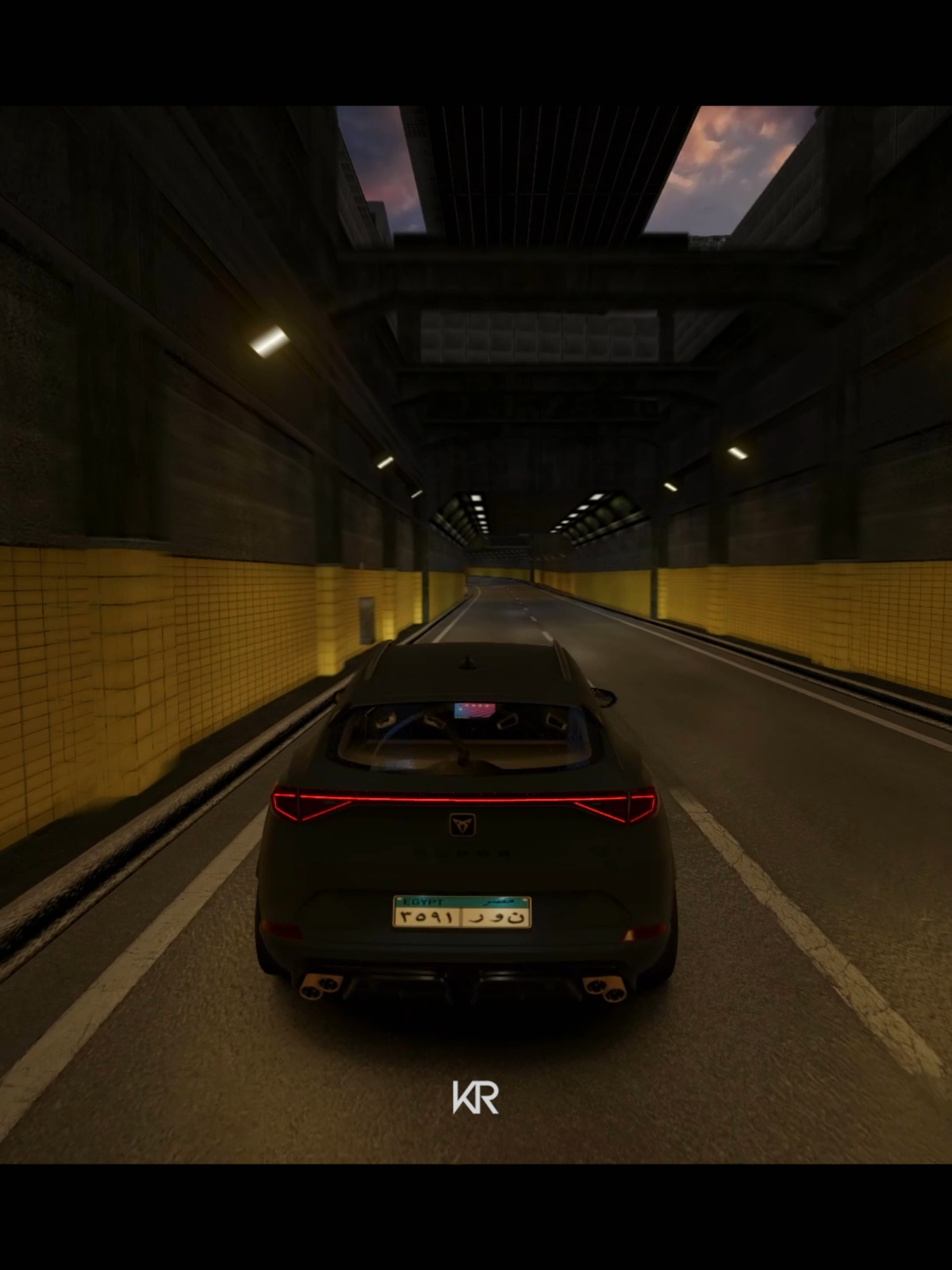 انا كنت مالي🎶 | #cupra #road #assettocorsa #fyp #music #viral