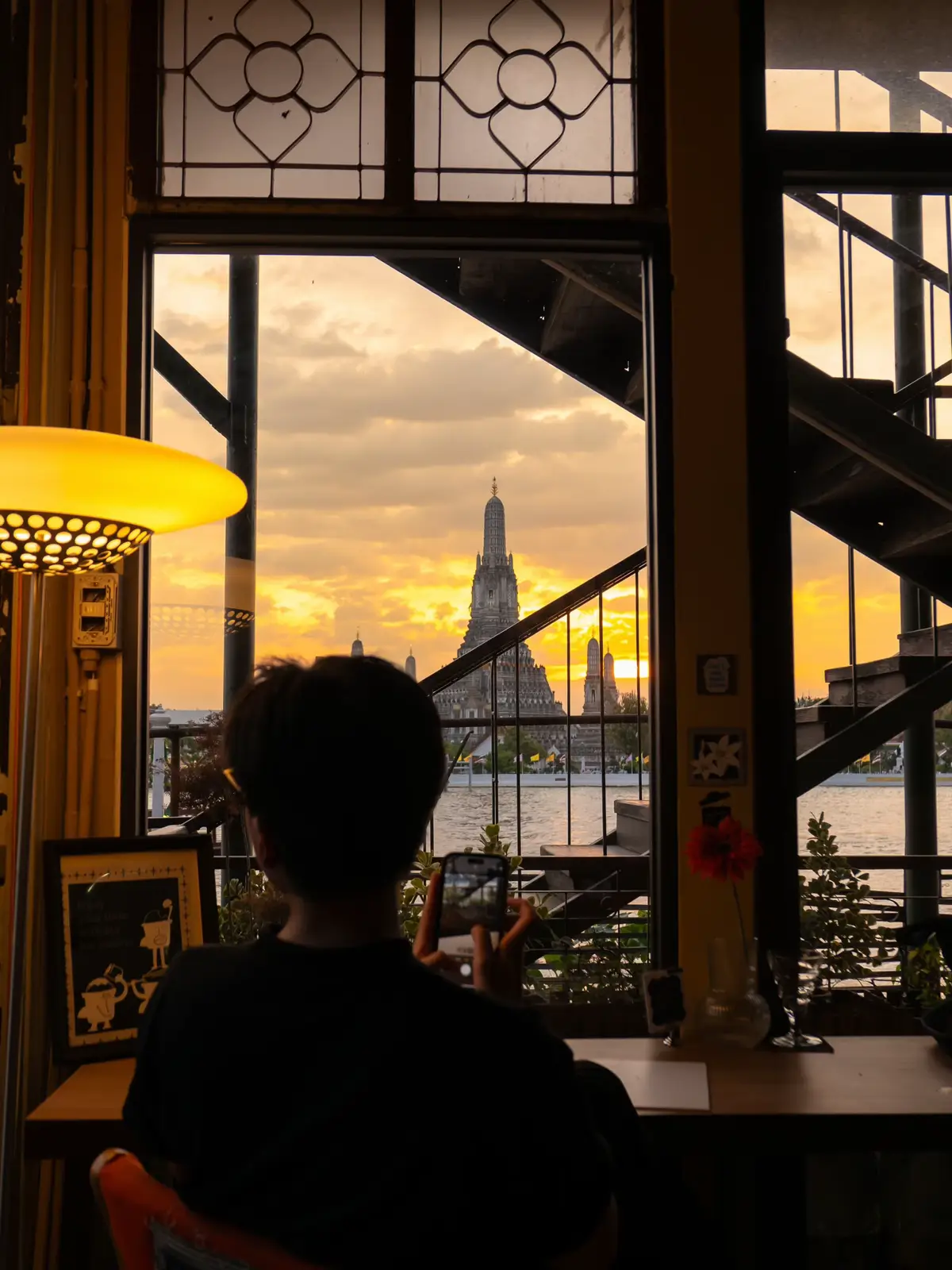 Săn hoàng hôn thành công ở Thái Lan  #bkk #sunset #beforesunset #watarun #thailand 