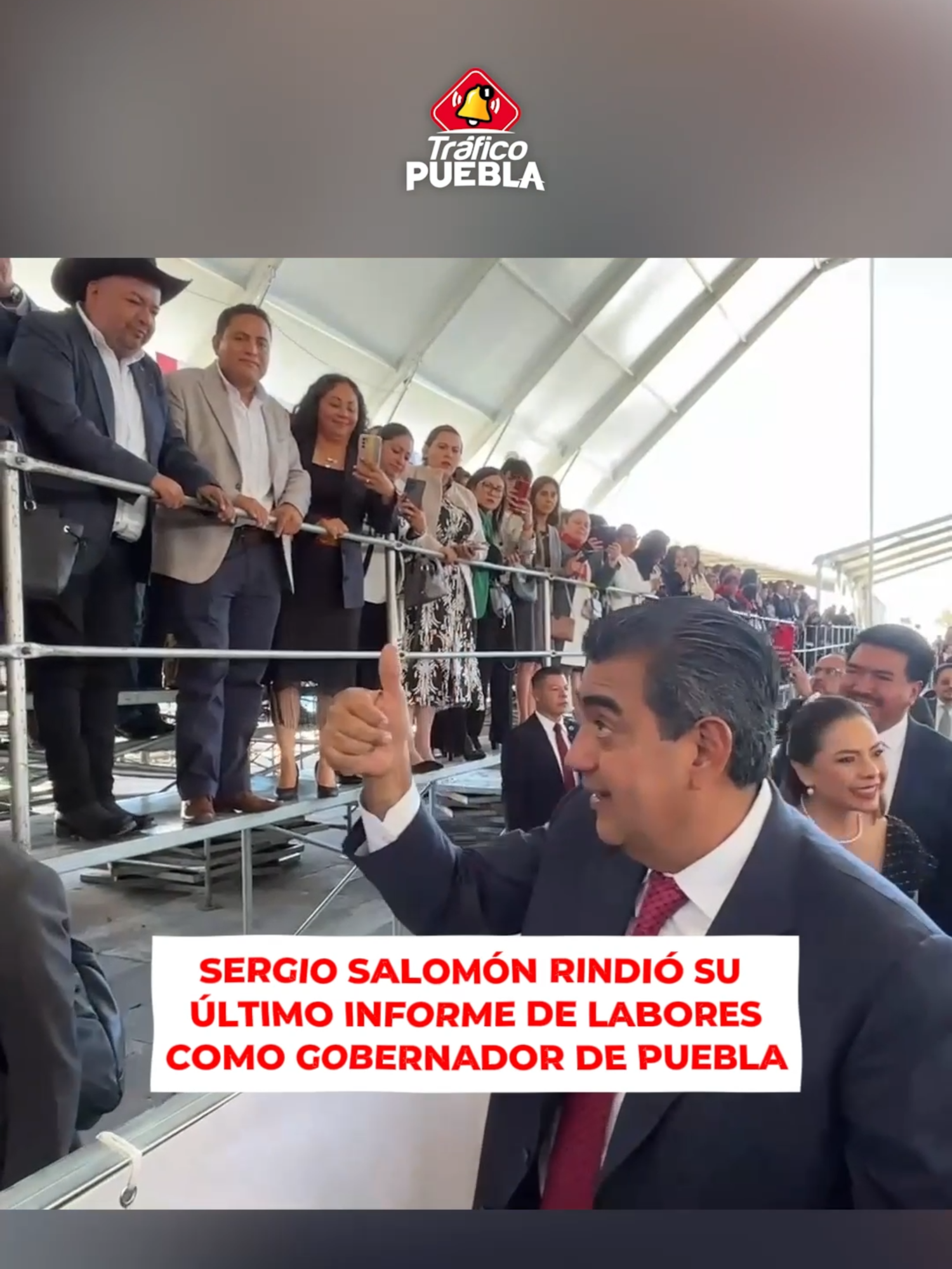 👏🏻El gobernador @sergiosalomoncdestacó en su Segundo Informe la reducción de la deuda, avances en educación, infraestructura y unidad para el progreso de Puebla. #Puebla #Noticias #Entérate