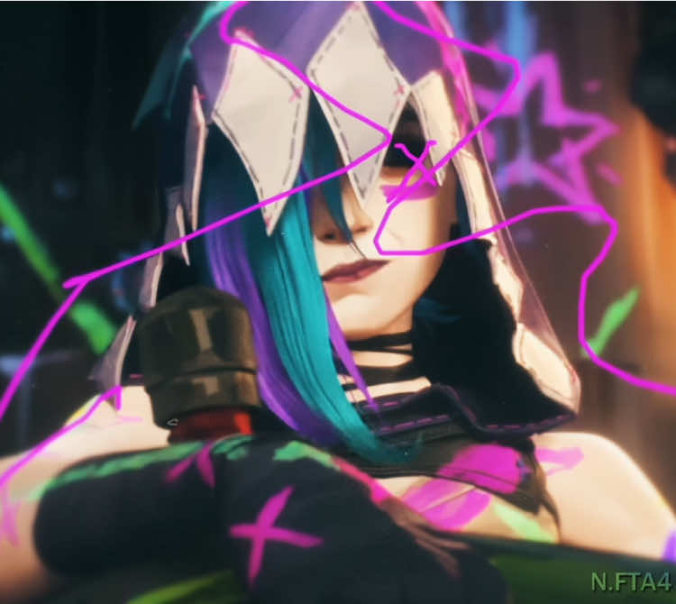 Just score it | Dt : @Goh。🪷 #arcane #arcaneseason2 #arcaneleagueoflegends #jinx #ekkoarcane #powder #arcaneact3 #aftereffect #blender #nfta4 