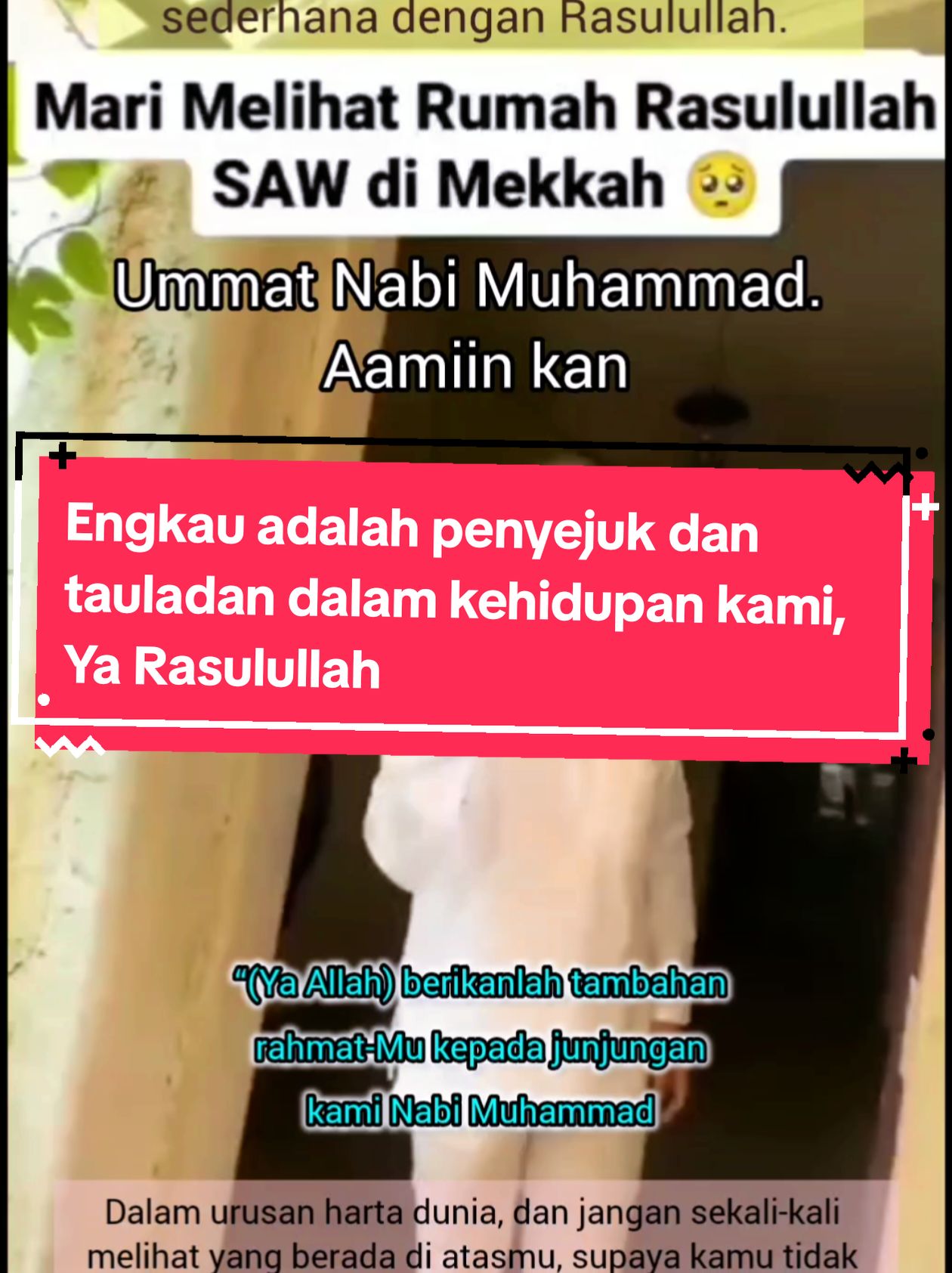 Engkau adalah penyejuk dan tauladan dalam kehidupan kami, Ya Rasulullah #rasulullah #rasulullah_saw #nabi #nabimuhammad #syafaatnabimuhammad #berandatiktok #beranda #videoviral #fyp #fypage 