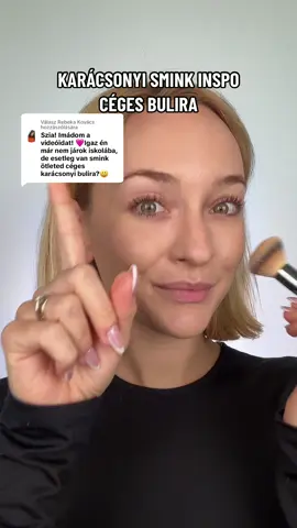 Válasz @Rebeka Kovács részéremit szólsz hozzá?😁 Karácsonyi smink inspiráció, de szerintem ezt ilyenkor bárhova hordhatod.🥰 #ombrelips #pirosrúzs #karácsonyihangulat #karácsonyismink #ajaksmink #sminkinspo #sminkinspiráció #magyarsminkes #cégesbuli #cégeskarácsony #sminktutorial #lépésrőllépésre #smink 