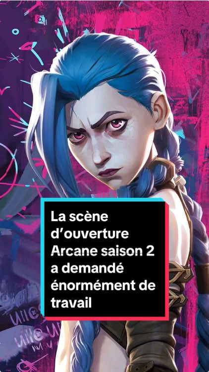 La scène d’ouverture Arcane saison 2 a demandé énormément de travail 😳 #arcane #serie #arcaneleagueoflegends #arcanenetflix #series #riotgames #film #netflixseries #tournage #OnRegardeQuoi #Filmtok 