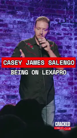 Cracked: LIVE! @Casey James Salengo | Lexapro affects everyone differently Check out the full set at youtube.com/@crackedcomedyclub #standup #standupcomedy #comedyclips #livecomedy #MentalHealth #lexapro 