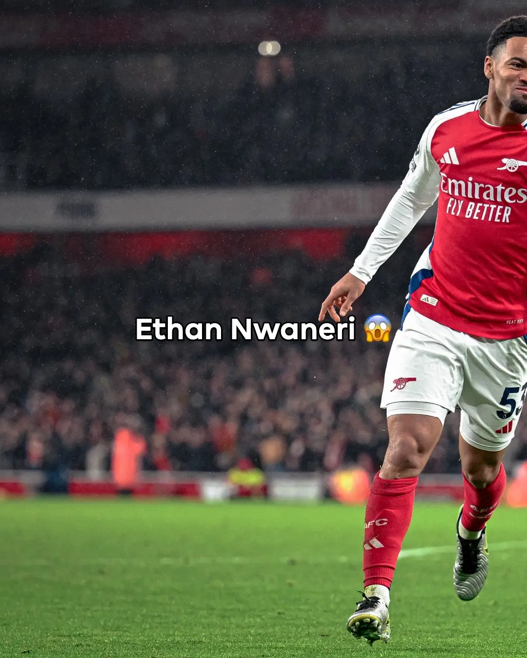 Ethan Nwaneri has scored his first #PremierLeague goal 😤 #Arsenal 