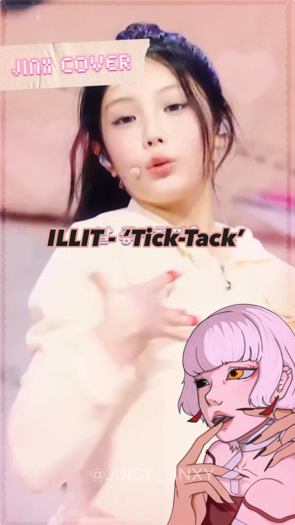 This a fast one I just heard this song today iz beri beri catchy yes 👾 Vocal Cover by me 👾 Song : ILLIT - ‘Tick-Tack’ #ILLIT #Ticktack #tick_tack #cover #bandlab #youtaite #kca #foryou #fyp #fancam #vocalcover 