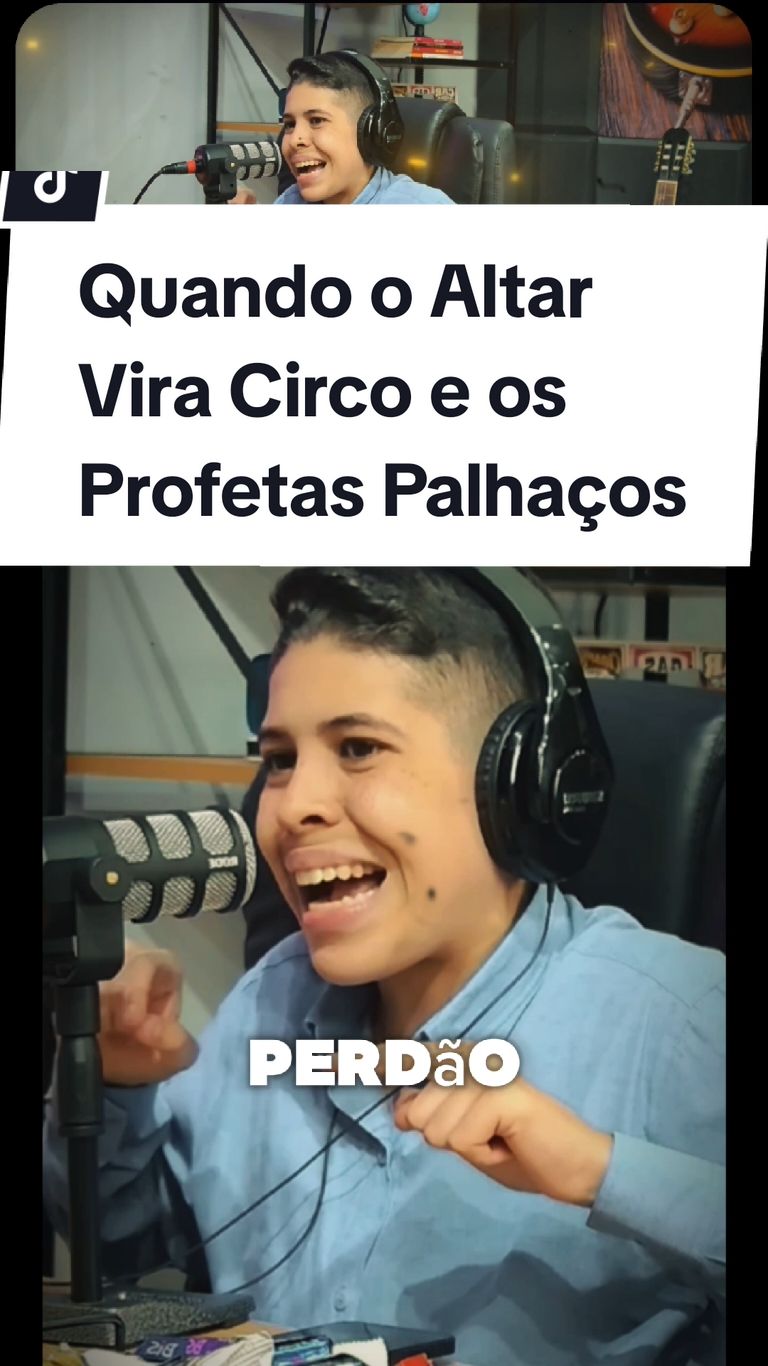 MIGUEL OLIVEIRA.  O Perigo de Profanar o Altar: Um Alerta Contra a Perda do Temor a Deus. A bíblia diz ai daquele que toca no ungido  do senhor, ai. Então, quando parte por ordem espiritual, ai já não é minha mão, é a mão de Deus. E quando eu falo isso, eu falo com temor. Eu falo com temor porque eu sei que isso acontece. Hoje em dia o altar virou profano, os profetas virou... Sabe o que o diabo falou? Sabe o que o diabo falou? O diabo falou assim, ó... Eu vou fazer da igreja um circo. Eu vou fazer do altar um circo. E os profetas vão ser os palhaços. Os profetas de palhaços. Hoje em dia o que tem de meme... A pessoa que manda um vídeo pra mim de alguém rodando, profetizando, eu bloquei lá na hora. Porque o único pecado que não tem perdão é dar blasfêmia contra o Espírito Santo de Deus. As pessoas vão perder o temor e o discernimento de Deus. A bíblia diz que pecar contra o pai tem perdão, pecar contra o filho tem perdão. Mas aquele que pecar contra o Espírito Santo de Deus, esse já não tem mais perdão. Então, hoje em dia as coisas de Deus estão virando banais. As pessoas estão brincando muito com o altar, brincando muito com a profecia, língua estranha. Entendeu? Então, isso me revolta, isso me causa raiva. Porque o altar é santo, Deus é santo. E também quem professa o nome de Deus não pode falar que é santo, mas pelo menos tem que parecer santo. Tem que se santificar cada dia mais. Porque quem tá sujo se suja mais, quem tá santo se santifica mais. . . . . . . . . . . . . . . #migueloliveira #altar #profeta #igreja #fé #pastor #deus #jesus 