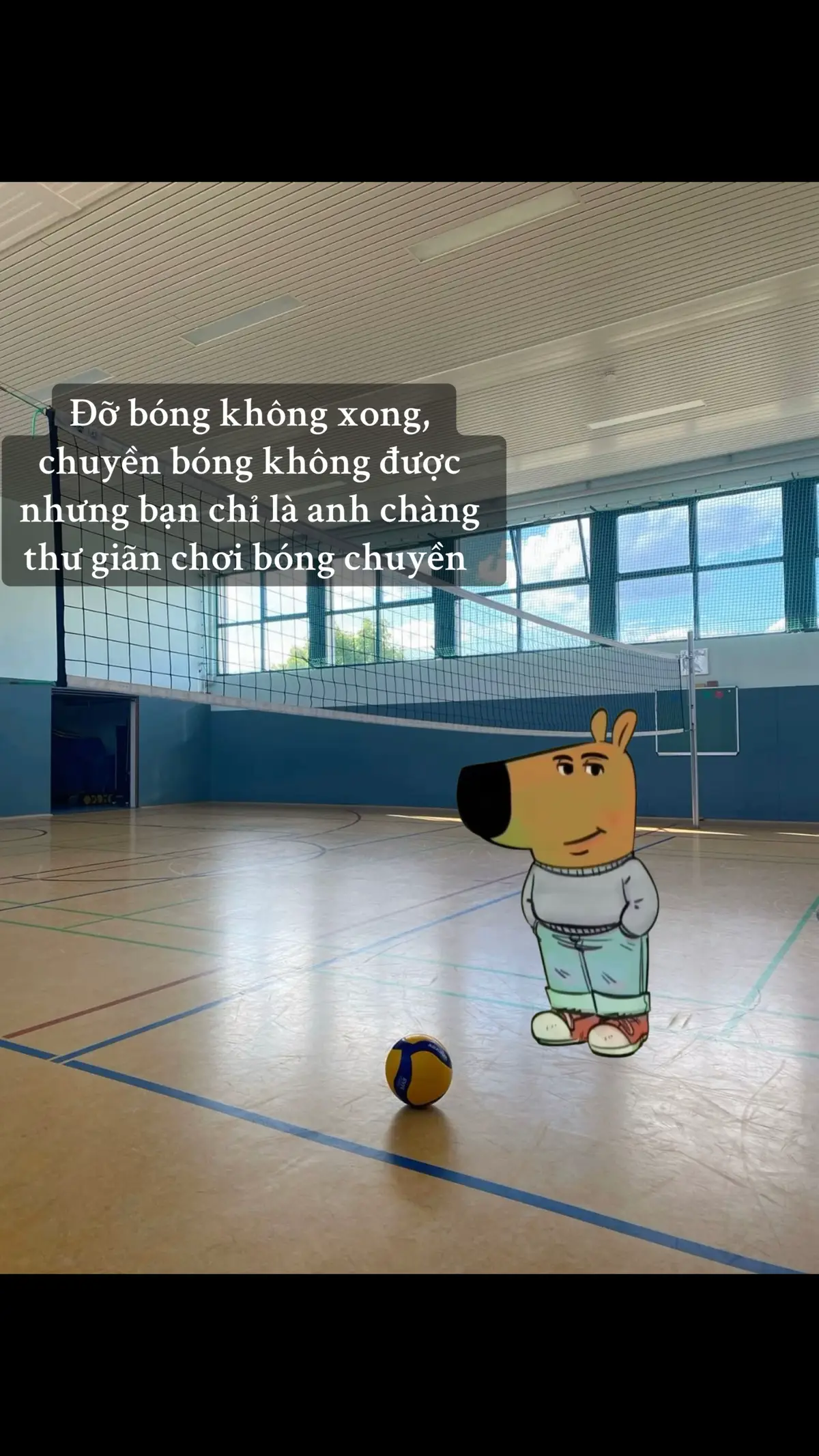 #chillguy #volleyball #meme #trend 