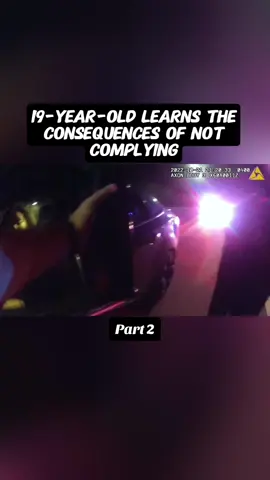19-year-old learns the consequences of not complying