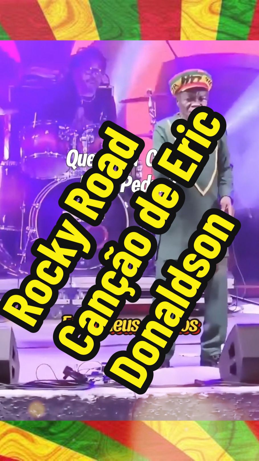 Rocky Road Canção de Eric Donaldson #reggaemusic❤️💛💚🎶 #reggaetontiktok #reggae #ericdonaldson 