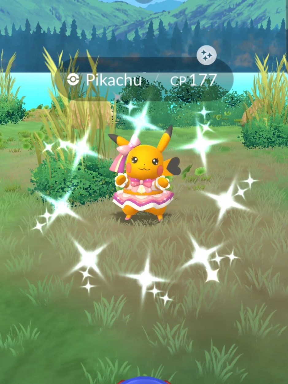 Shiny Cosplay Pikachu! #Pokemongo #pokemongoevent #pokemongotiktok #Pokemongoshiny 