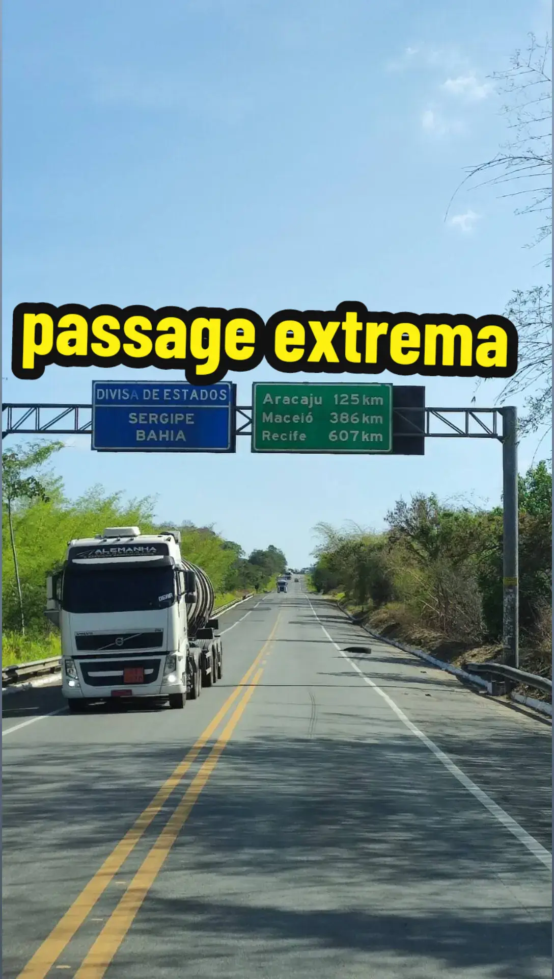 divisa de Aracaju com a Bahia