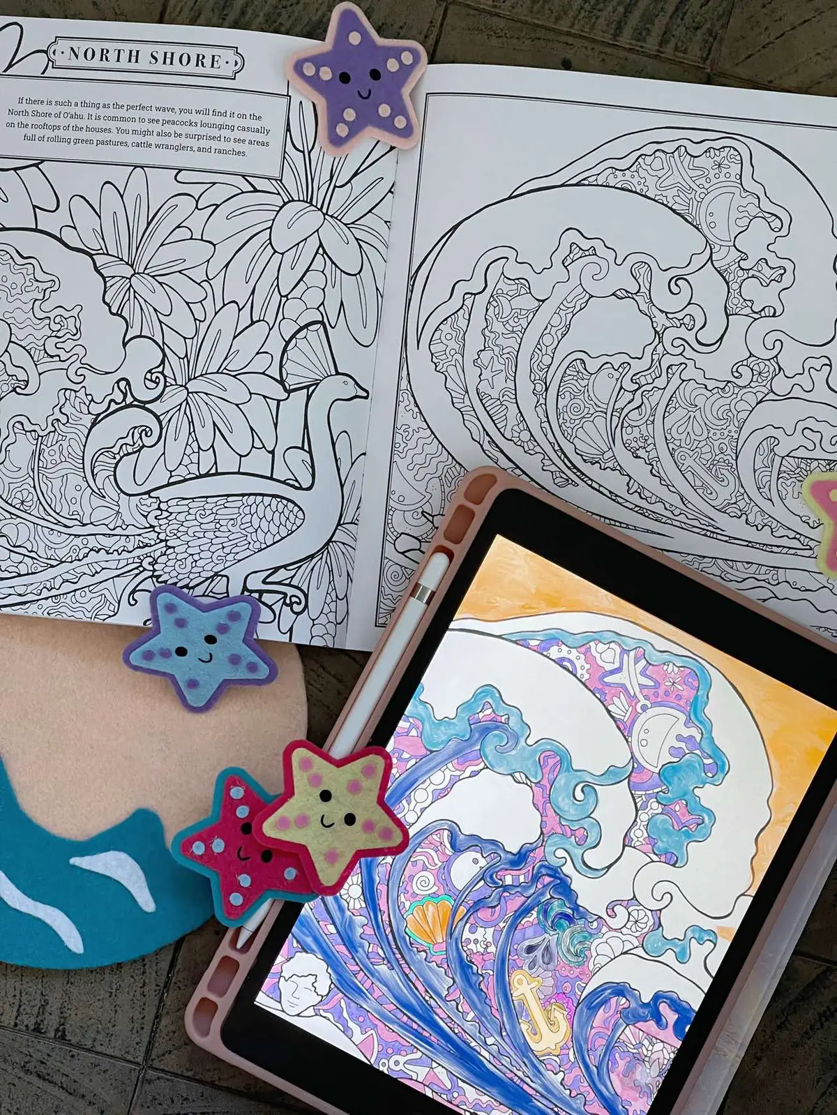 Coloring my way to paradise with the Beautiful Beaches Coloring Book! 🖌️ It’s like taking a mini vacation right on my iPad! 🌴 Which beach scene would you color first?  💵 use code BEACH40 for 40% off on quarto.com valid til Nov 29, 2024.  @quartobooksus @ericdowdle - gifted 🏷️ #quartobooksus #walterfoster #BeachArtVibes #ColoringFun #BeachEscape #RelaxAndCreate [ beach coloring book, digital art on iPad, relaxing coloring activity, folk art beach scenes, coloring for stress relief ]@QuartobooksUS 