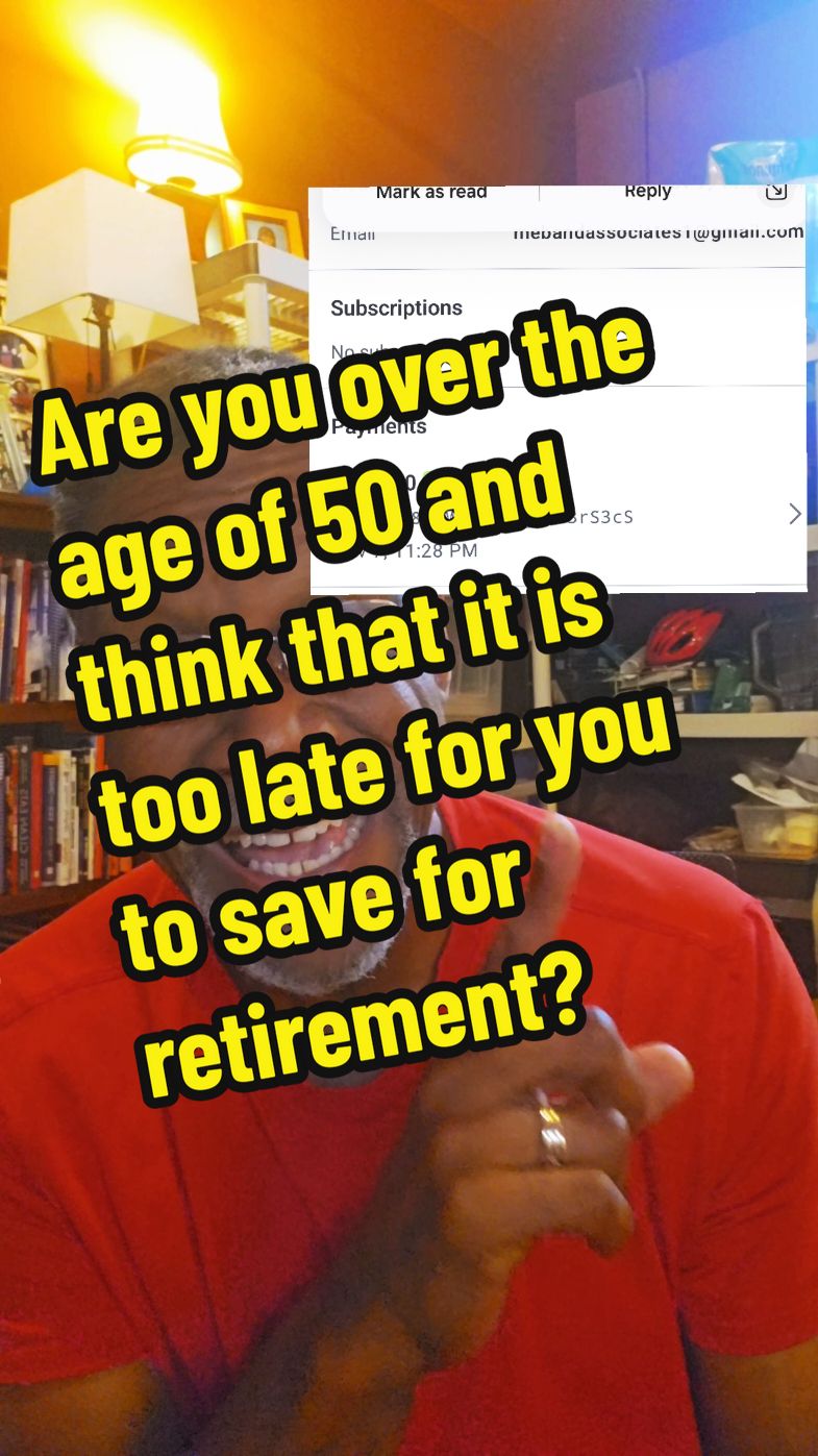 Are you over the age of 50 and think that it is too late for you to say for retirement?#50andover #50andoverclub #over50women #50andfabulous #over50club #over50men  **Income Earnings Disclaimer**   The income examples and success stories shared on this TikTok account are for illustrative purposes only and do not guarantee that you will achieve similar results. Earnings are entirely dependent on individual effort, skills, experience, and market conditions.   Your success in any business or venture, including affiliate marketing, is influenced by a variety of factors, including your commitment, work ethic, and the strategies you apply. There are no guarantees of income, and results may vary widely.   We strongly recommend conducting your own research and consulting with professionals before making any financial or business decisions.**Income Earnings Disclaimer**   The income examples and success stories shared on this TikTok account are for illustrative purposes only and do not guarantee that you will achieve similar results. Earnings are entirely dependent on individual effort, skills, experience, and market conditions.   Your success in any business or venture, including affiliate marketing, is influenced by a variety of factors, including your commitment, work ethic, and the strategies you apply. There are no guarantees of income, and results may vary widely.   We strongly recommend conducting your own research and consulting with professionals before making any financial or business decisions.