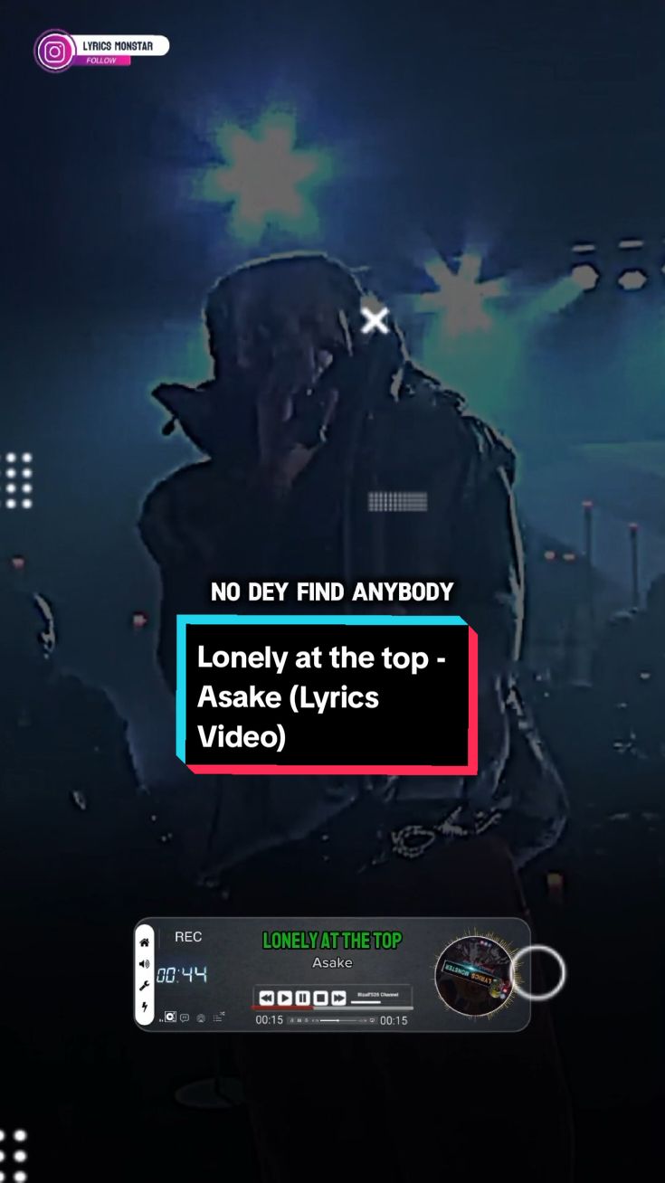 SONG: Lonely at the top ARTIST: Asake #lonelyatthetop #asake #asakemusic #asakeconcert  #music #afrobeats  #trending #fyp #lyrics #viral  #lyricsmonstar #montylyrics #tiktoknigeria🇳🇬 #tiktokghana🇬🇭