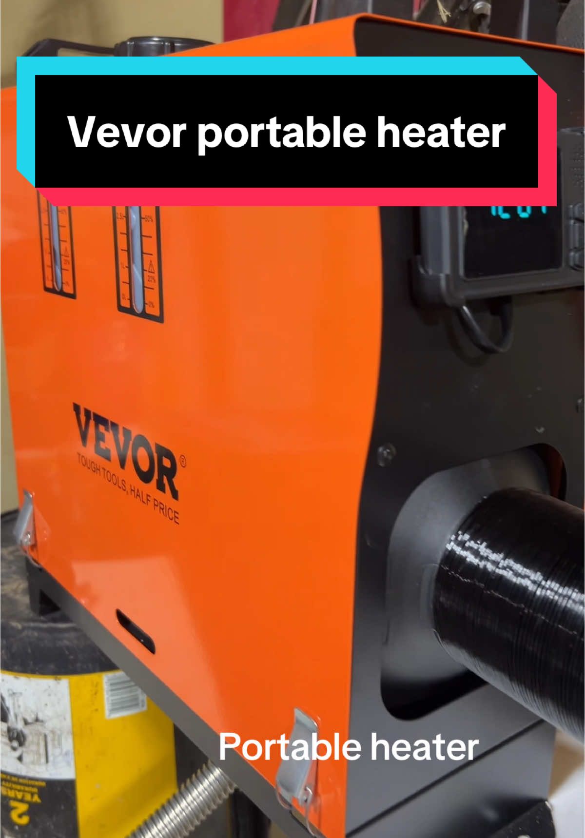 Vevor diesel heater #vevordieselheater #dieselheater #heater #garage #portableheaters #dadsoftiktok #tiktokshopmademebuyit #TikTokShopBlackFridays #TikTokShopCyberMonday #TiktokShopHolidayHaul #giftideas  #christmas