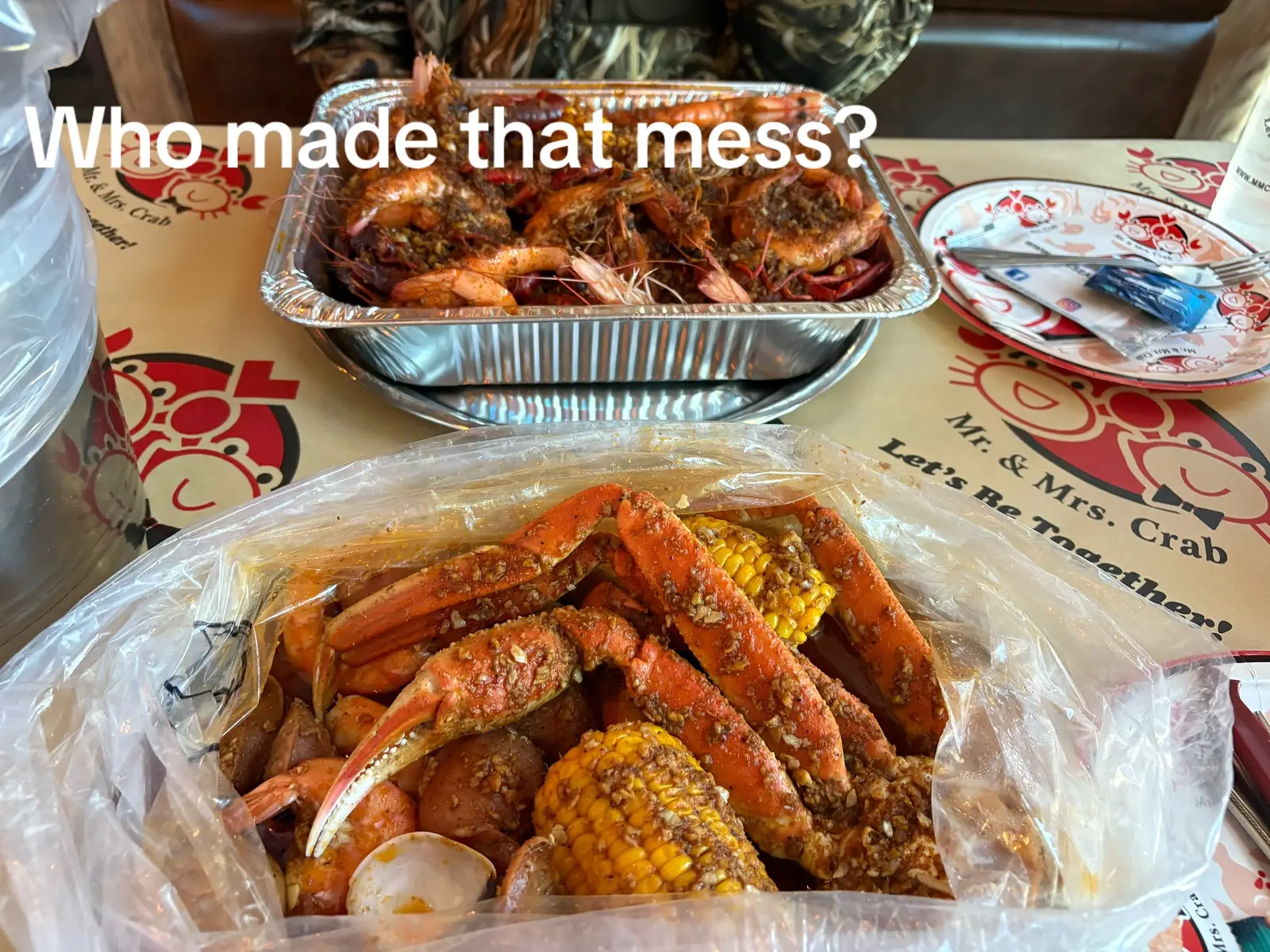 I know a seafood boil hate to see me coming #yesking #seafood 