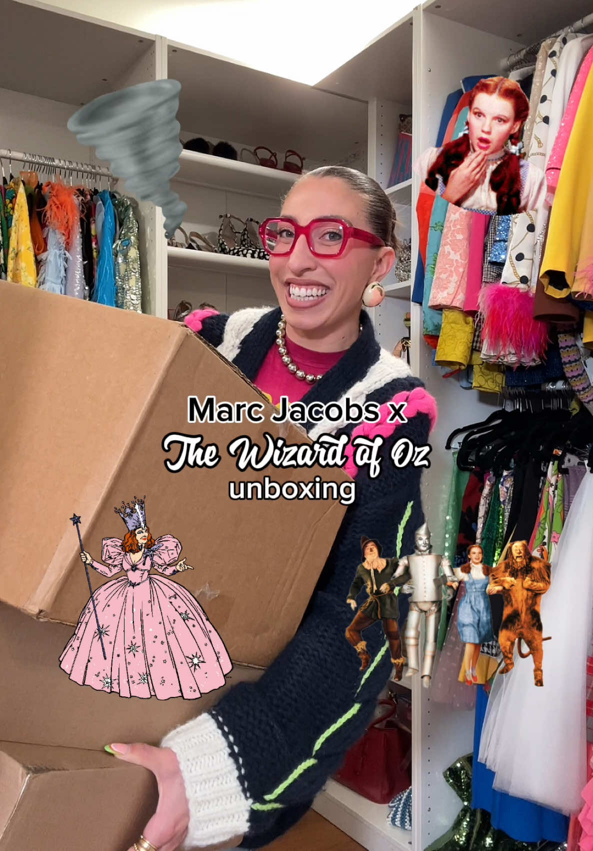 I’m obsessed!! @marcjacobs 💞👠🌪️ #unboxing #wizardofoz #marcjacobs #thewizardofoz #wicked #wickedmovie #fyp #TikTokFashion #styleinspo #howtostyleclothes #dressup 