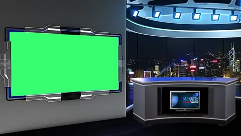 Breaking News Template Background Free To Use No Copyright | Green Screen #template #background #greenscreen #news