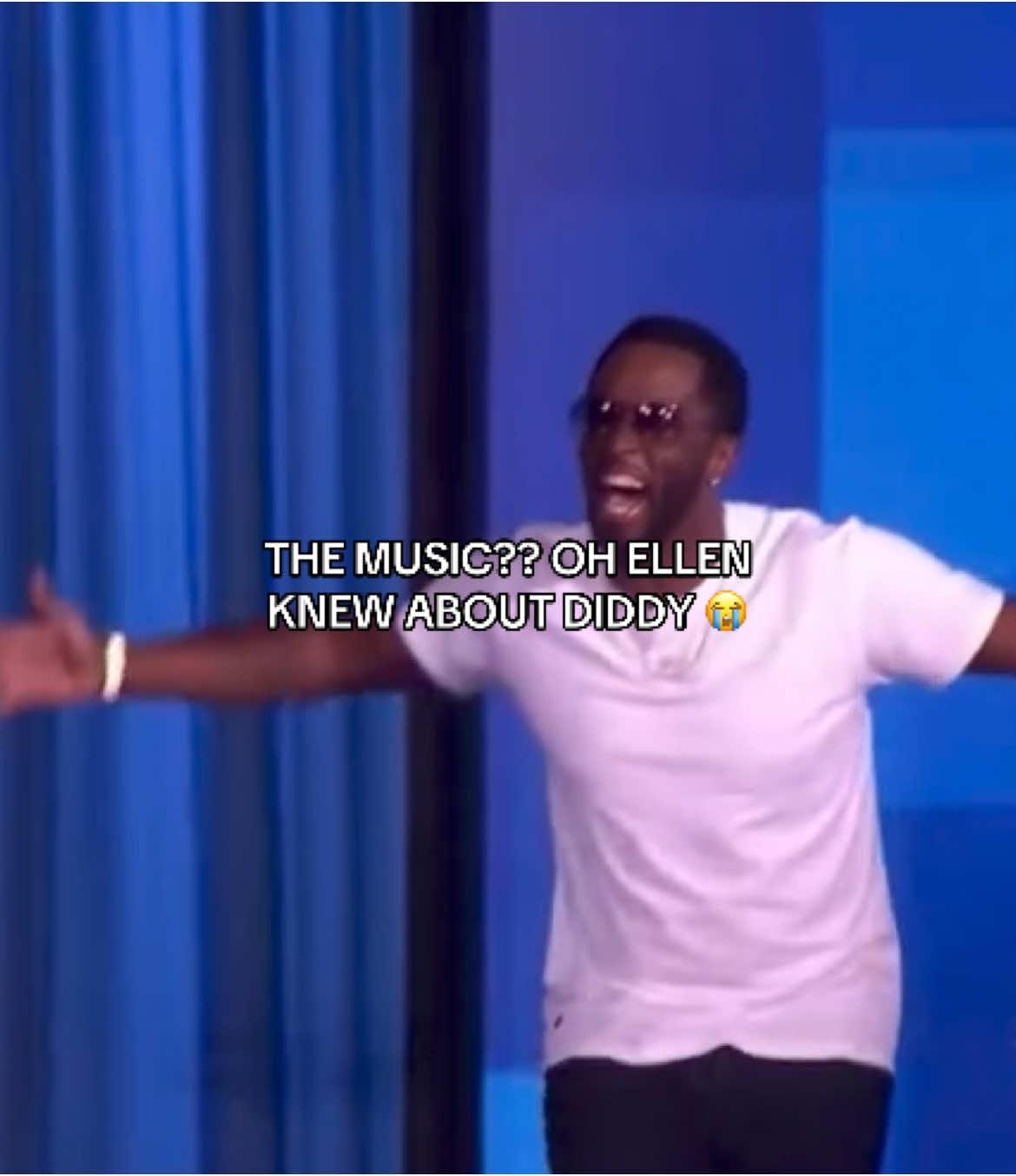 WHY DID HE APPROACH THE KIDS LIKE THAT EWW ☠️ #diddy #ellen #fyp 