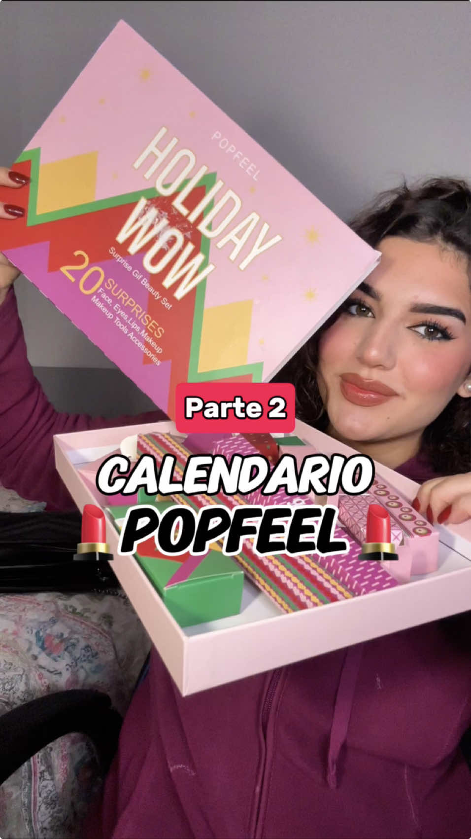 Parte 2 del calendario💕 le doy un 7/10🙂 Tengo algunos más chulos jeje #calendariodeadviento#maquillaje#parati#makeup#adventcalendar 