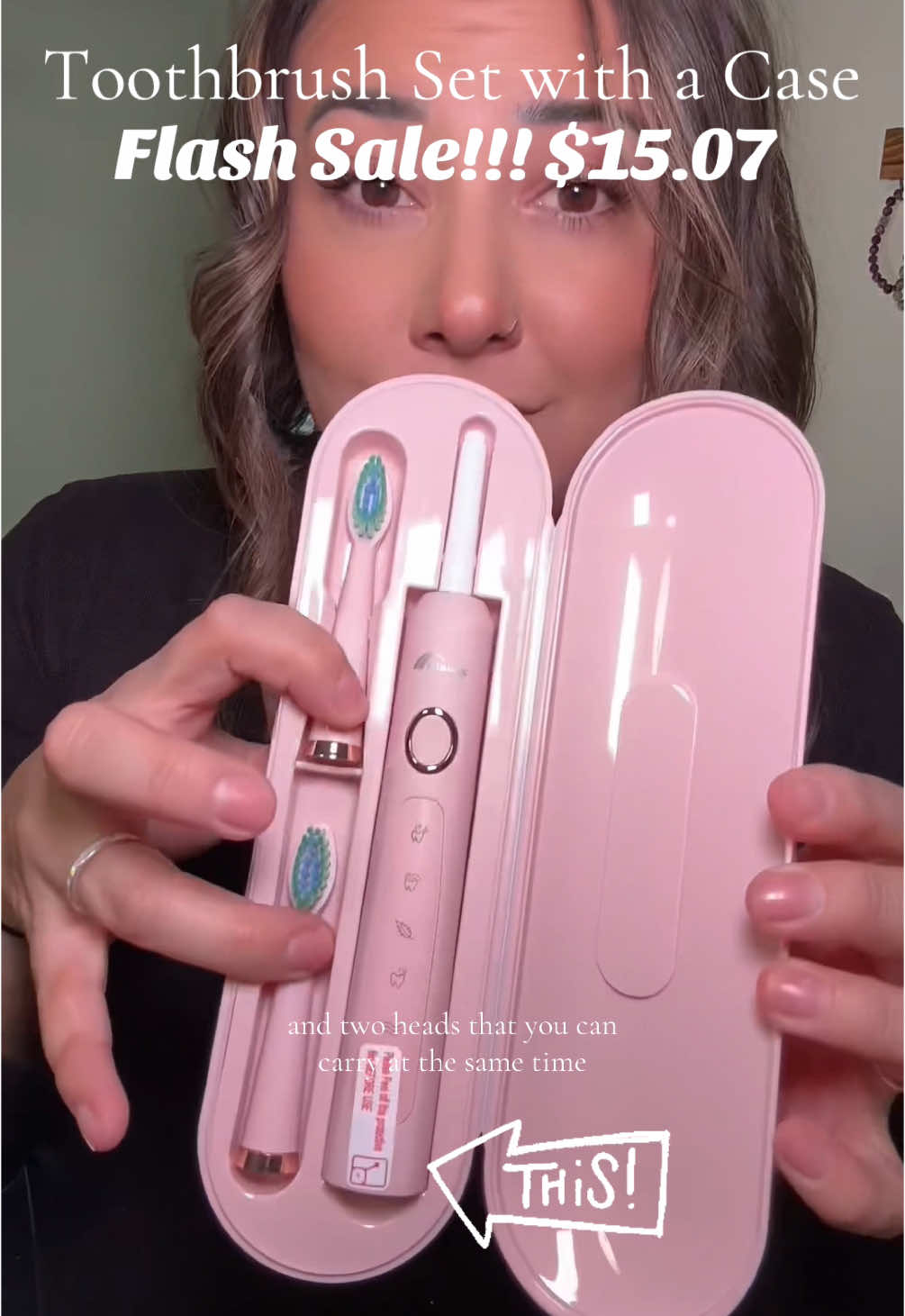 This is a great gift for the holidays! A toothbrush set with eight head attachments, and a charging cable with a carrying case! Everything you need for months!! And only $15.07 on a Flash Sale right now!! #toothbrush #dental #cleanteeth #tiktokshopblackfriday #blackfriday #giftguide #christmas #tiktokshopcybermonday #tiktokshopblackfridaysale #giftideas #tiktokshop 