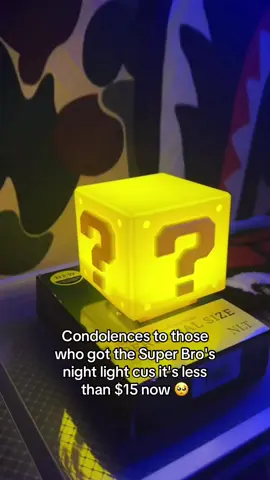 Mario Brothers nightlight with original game sounds!! 😎😎 #mario #gaming #tiktokshopblackfriday #blackfridaydeals #blackfriday #christmasgiftideas #christmasgift #coolgifts #budgetgifts #marionightlight #tiktokshopcybermonday 
