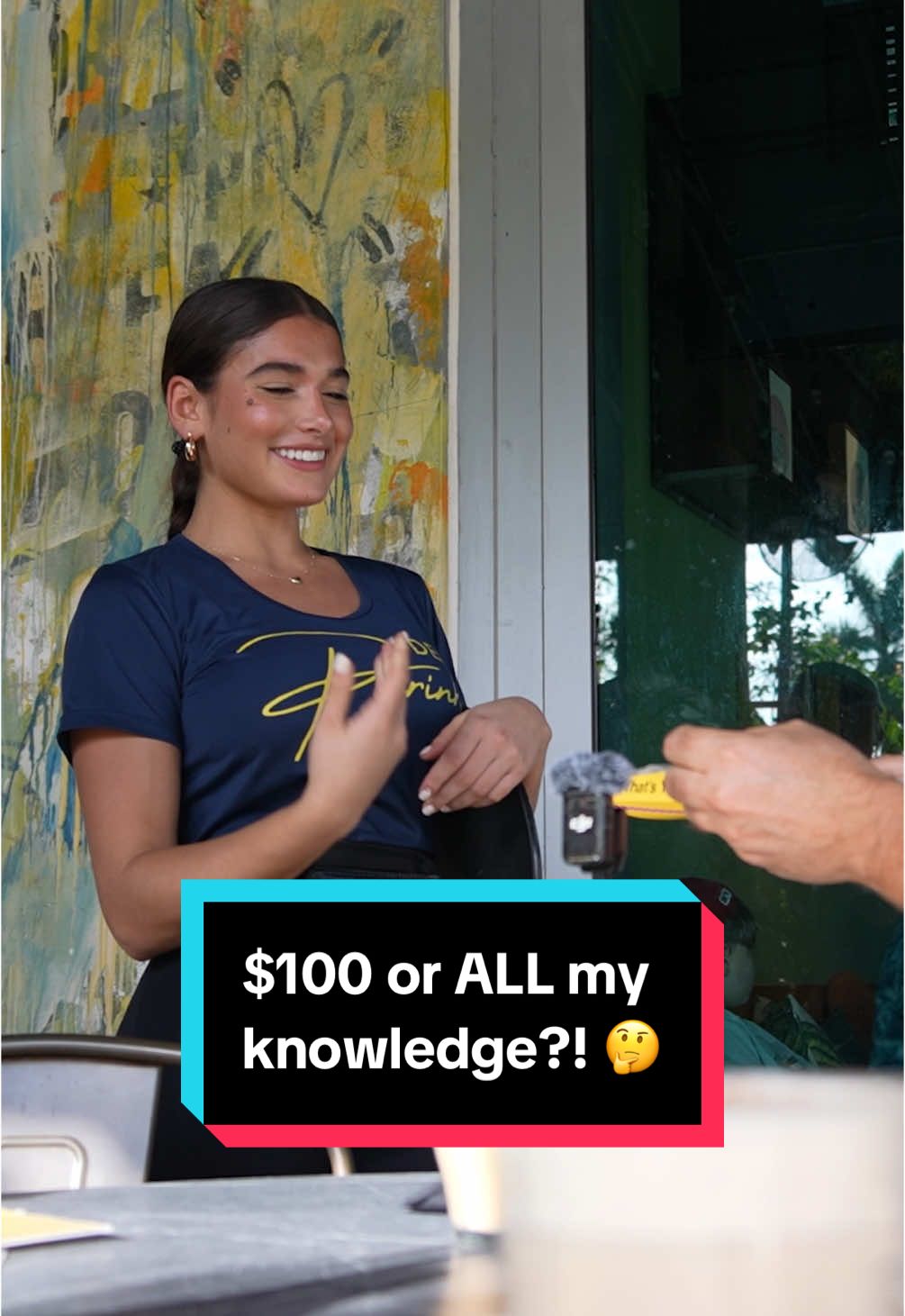 People will gladly pay $20 for alcohol or junk food. But when it comes to spending $20 to invest in their dreams, they’re hesitant?! She made the right choice! What would you pick?