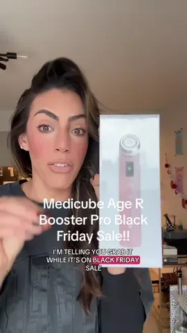 The best skincare device is on A CRAZY SALE!! #medicube #viral #agerboosterpro #skincare #skincareroutine #skincaretips #tiktokshopcybermonday #tiktokshopblackfriday #spotlightfinds #tiktokshopholidayhaul #blackfridaydeals 