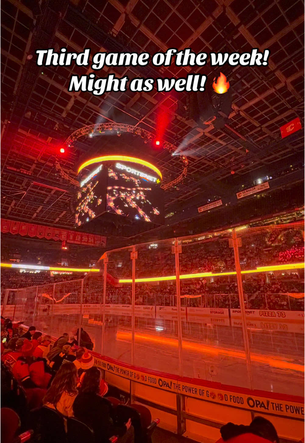 Let’s go flames!! #NHL #calgaryflames #flames @Calgary Flames 