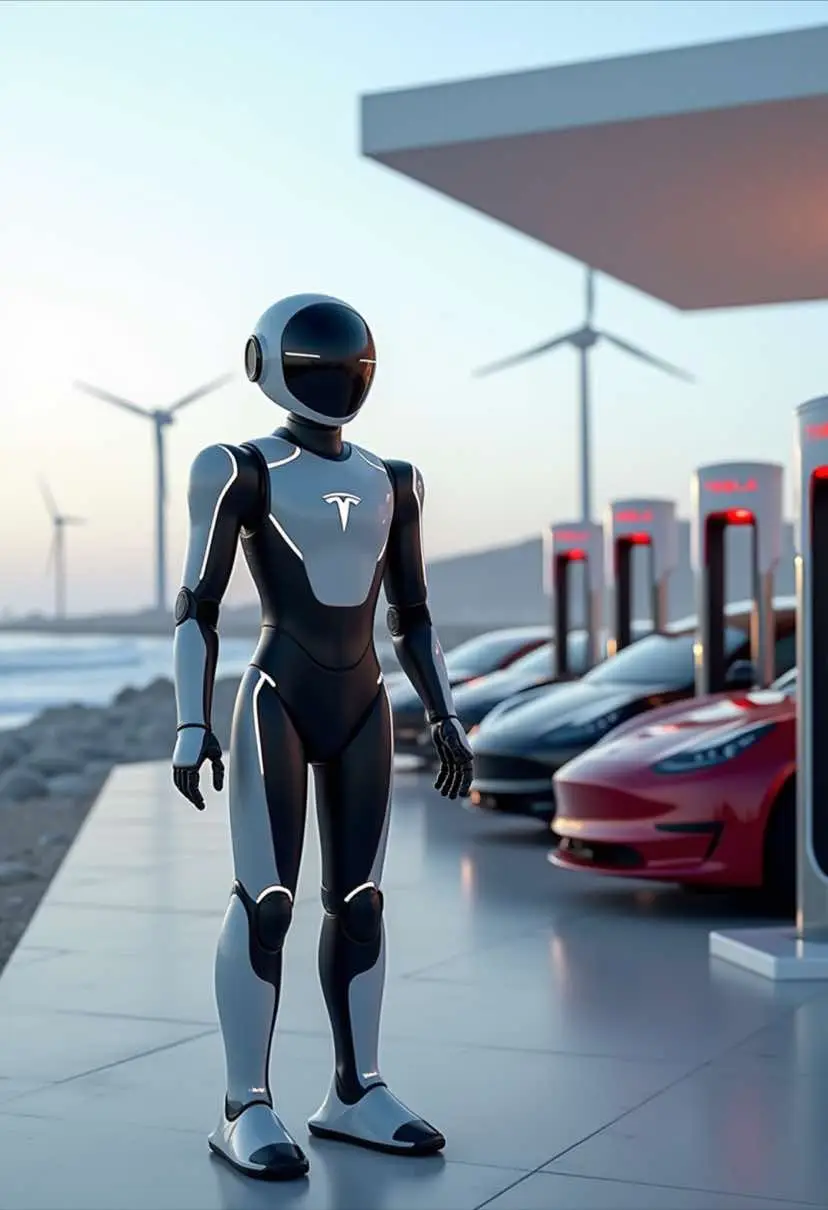 #robot #tesla #optimus #bostondynamics #ai #aiartcommunity #midjourney #aigenerated 