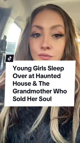 Insta: ashleeinc. This is Jay’s storytime about sleeping over at her friend “Emily’s” house when she was in 6th grade - and then found out Emily’s grandmother had apparently sold her soul to the devil. Do you believe her? Do you think Emily and the other girls were pranking her, or was there something more sinister in the house? #storytime #supernaturaltiktok 