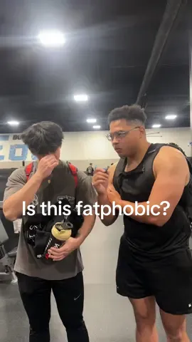 Interviewing a gym bro for one minute #gymbro #GymTok #interview #fatphobia #plussize 