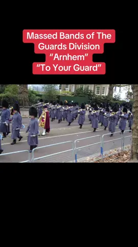 Massed Bands of the Guards Division marching up to The Cenotaph for the National Service of Remembrance on Whitehall on Remembrance Sunday. Bands of the Irish and Coldstream playing the march Arnhem and the Bands of the Grenadier’s and Scots plaing the march To Your Guard. #fyp #london #militaryband #marchingband #armedforces #band #remembrance #remembrancesunday #birdcagewalk #army #guardsdivision #massedbands #irishguards #coldstream #grenadierguards #scotsguards #welshguards #householddivision 